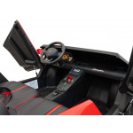 Elektrické autíčko Lamborghini Aventador SV 2x200W 24V - dvojmiestne - červené